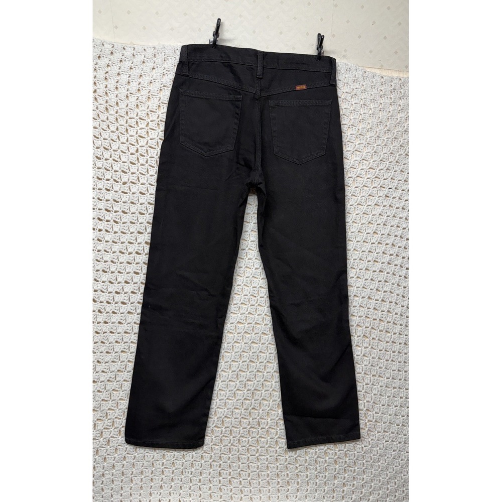 Rustler Jeans Mens 31X30  Black Denim Regular Fit Straight Leg 100%Cotton